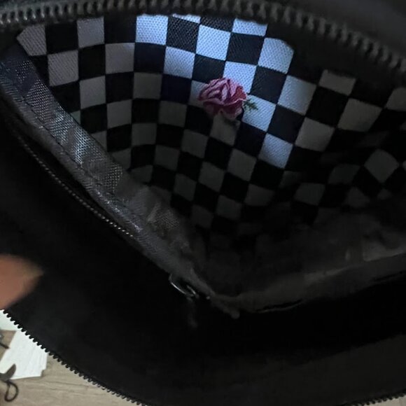 VANS Off the Wall Black White Checkered Backpack - Picture 4 of 10